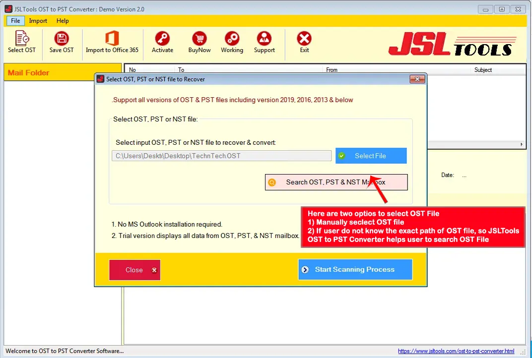 corrupt ost recovery ost to pst file recovery